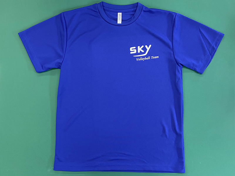 Ｔシャツプリント　チームTシャツ　バレーボールチーム・ＳＫＹ　様　DFTプリント/glimmer 300-ACT