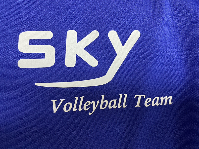 Ｔシャツプリント　チームTシャツ　バレーボールチーム・ＳＫＹ　様　DFTプリント/glimmer 300-ACT